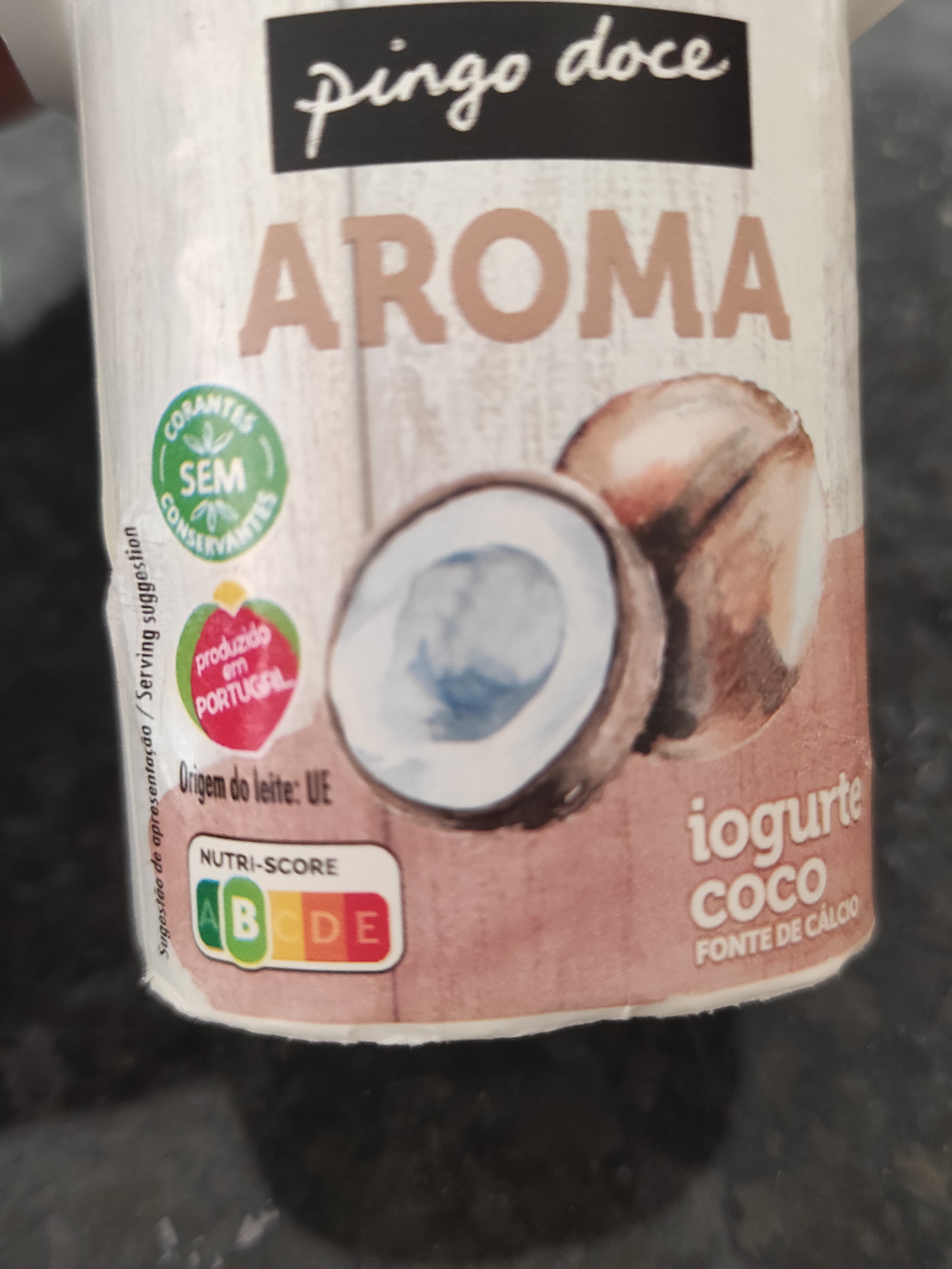 Iogurte Coco Aroma