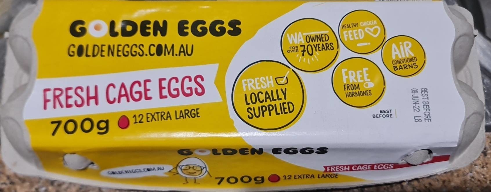 12 Extra Large Eggs