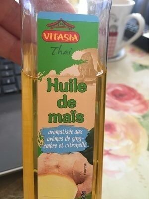  Huile de Maïs Aromatisée Gingembre et Citronnelle