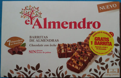 Barritas de almendras