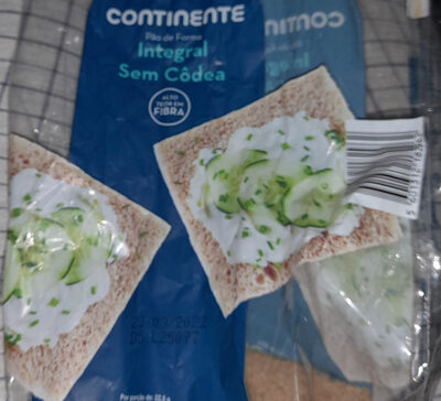 Pão de Forma Integral Sem côdea