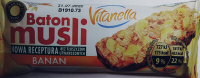 Vitanella Baton Musli Banan