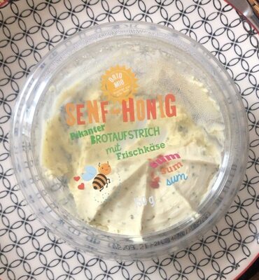 Brotaufstrich - Senf-Honig Frischkäse