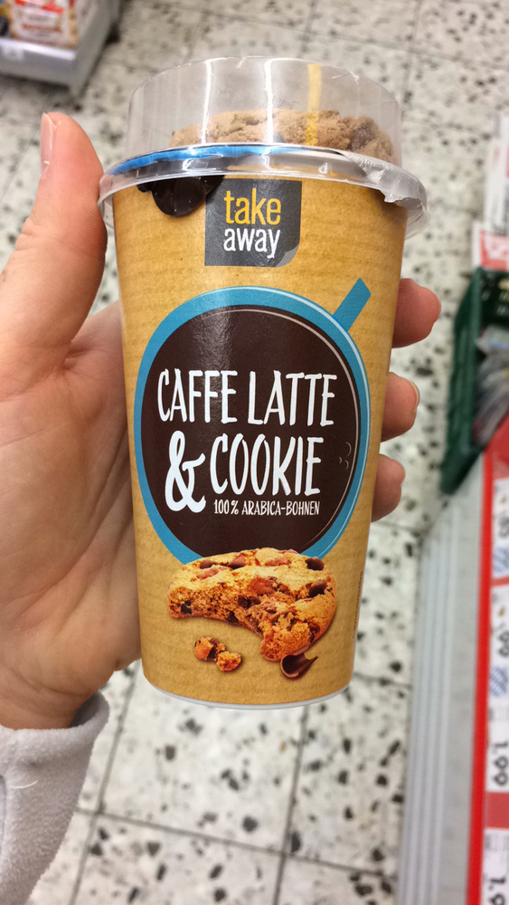 Caffe Latte & Cookie