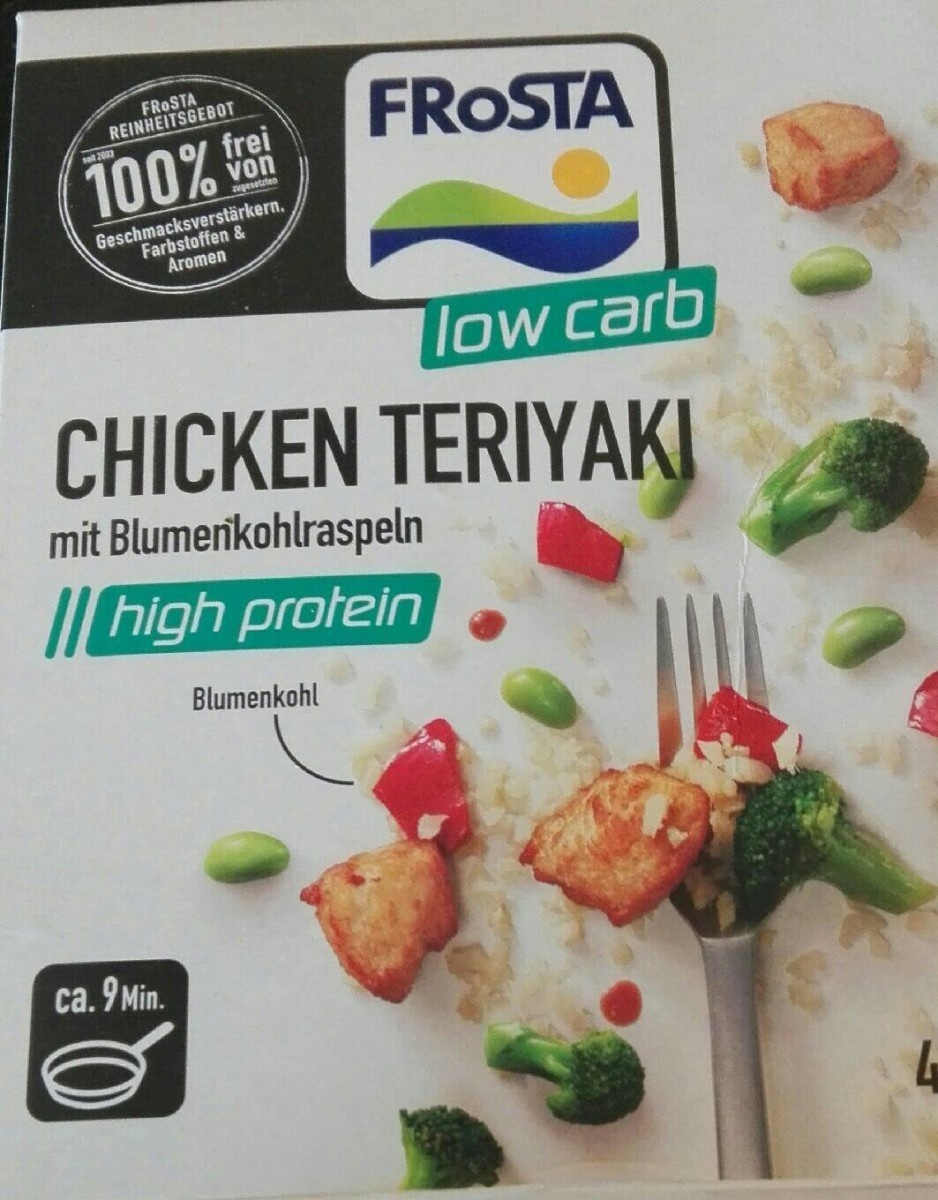 Chicken Teriyaki mit Blumenkohlraspeln