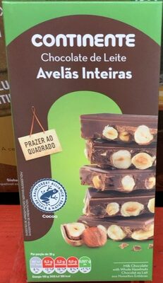 Chocolate de Leite Avelãs Inteiras