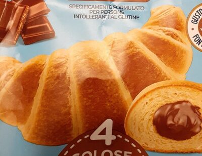 *Cornetti al cioccolato senza glutine