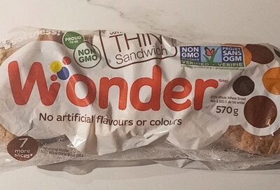 100% Whole Wheat Thin Sandwich Bread